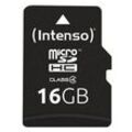 Intenso Speicherkarte microSDHC-Card Class 4 16 GB