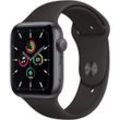 Apple Watch Series SE 2 (2022) GPS + Cellular 40 mm - Aluminium Mitternacht - Sportarmband Schwarz