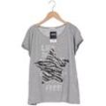 edc by Esprit Damen T-Shirt, grau, Gr. 42