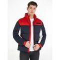 Steppjacke TOMMY HILFIGER "NEW YORK PUFFER JACKET" Gr. XXL, bunt (rwb colourblock) Herren Jacken