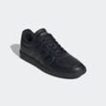 Sneaker ADIDAS SPORTSWEAR "BREAKNET SLEEK", Gr. 40,5, schwarz (core schwarz, core schwarz, iron metallic), Synthetik, sportlich, Schuhe