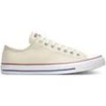 Sneaker CONVERSE "CHUCK TAYLOR ALL STAR CLASSIC" Gr. 39,5, weiß (natural ivory), Textil, Schuhe