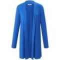 Long-Strickjacke Peter Hahn blau