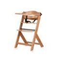 Chipolino Kinderhochstuhl Tip Top, Holz, verstellbar, Tisch, Gurt, Treppenstuhl beige