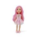 Moni Kinderpuppe 33 cm Pretty pink Doll Kleidung Haare Schuhe beweglich ab 3 Jahren