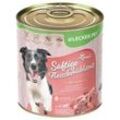 24 x 400 g Lecker.Pet® Luna's Saftige Fleischmahlzeit mit Lamm Hundefutter Nassfutter