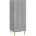 Sideboard Grau Sonoma 34,5x34x90 cm Holzwerkstoff Vidaxl