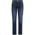 5-Pocket-Jeans CAMEL ACTIVE "WOODSTOCK", Herren, Gr. 40, Länge 36, blau (schwarz, stone, blau36), Denim/Jeans, Obermaterial: 94% Baumwolle, 5% Polyester, 1% Elasthan, casual, bequem lang, Jeans, mit Stretch