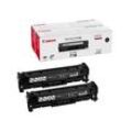 Canon 2x 718 BK schwarz Toner, 2er-Set