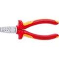 KNIPEX Abisolierzange VDE 97 68 145 A poliert 14,5 cm