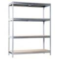 Simonrack Schwerlastregal ECOFORTE 1206-4 778100047201264 silber 120,0 x 60,0 x 200,0 cm