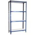 Simonrack Schwerlastregal SIMONCLICK 4 8435104960738 blau, weiß 90,0 x 50,0 x 150,0 cm