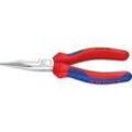 KNIPEX Flachrundzange Langbeck 30 25 160 verchromt 16,0 cm