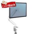 AKTION: Fellowes Monitor-Halterung Platinum Series 8056201 weiß für 1 Monitor, Tischklemme, Tischbohrung mit CashBack