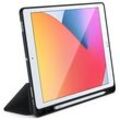 NEXT ONE Roll Case with Pen Holder Tablet-Tasche für Apple iPad 7. Gen (2019), iPad 8. Gen (2020), iPad 9. Gen (2021) schwarz