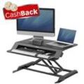 AKTION: Fellowes Monitorständer Lotus LT Sitz-Steh Workstation schwarz mit CashBack