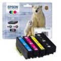 EPSON 26 / T2616 schwarz, cyan, magenta, gelb Druckerpatronen, 4er-Set