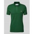 Slim Fit Poloshirt mit Label-Patch Modell 'PIQUE'