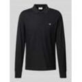 Regular Fit Poloshirt aus reiner Baumwolle Modell 'SHIELD'