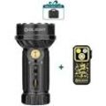 Olight Marauder Mini Leistungsstarke LED Taschenlampe mit 7000 Lumen 600 Meter Bundle