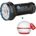 Olight Marauder Mini Leistungsstarke LED Taschenlampe mit 7000 Lumen 600 Meter Bundle