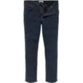 Stretch-Jeans WRANGLER "Greensboro", Herren, Gr. 42, Länge 34, blau (iron blau), Denim/Jeans, Obermaterial: 92% Baumwolle, 6% Polyester, 2% Elasthan, Basic, straight fit lang, Jeans, Regular Straight fit