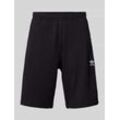 Regular Fit Sweatshorts mit Label-Stitching Modell 'ESSENTIAL'