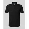 Regular Fit Poloshirt mit Label-Patch Modell 'CORE PIQUE'