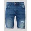 Regular Fit Jeansshorts im 5-Pocket-Design Modell 'PLY'