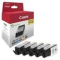 Canon PGI-580 PGBK/CLI-581 BK/C/M/Y schwarz, cyan, magenta, gelb Druckerpatronen, 5er-Set