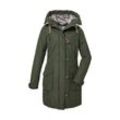 Parka G.I.G.A. DX BY KILLTEC "GW 44 WMN PRK" Gr. 38, grün (olivgrün) Damen Jacken