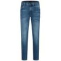 Regular-fit-Jeans BUGATTI "Flexcity", Herren, Gr. 30, Länge 32, blau, Denim/Jeans, Obermaterial: 76% Baumwolle, 23% Polyester, 1% Elasthan, unifarben, casual, regular fit lang, Jeans, mit Stretch