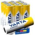 10 VARTA Batterien ENERGY Mignon AA 1,5 V