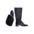 Massimo Dutti Damen Stiefel, schwarz, Gr. 37