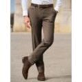 Flatfront-Chino Modell Fabio Brax Feel Good braun