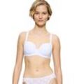 Schalen-BH TRIUMPH "Amourette WP" Gr. 80, Cup F, weiß, Damen, Obermaterial: 61% Polyester, 27% Polyamid, 12% Elasthan, BHs atmungsaktiv