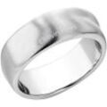 Fingerring CALVIN KLEIN "CK METALLIC WAVES, 35100036G,H, 35100037G,H" Fingerringe Gr. 64, Edelstahl, 8mm, silberfarben (edelstahlfarben) Herren