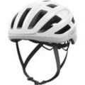 Fahrradhelm ABUS "POWERDOME" Gr. L, weiß (polar weiß), Helme, L Kopfumfang: 57cm - 61cm