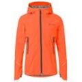 3-in-1-Funktionsjacke VAUDE Gr. 42, orange (neon orange,), Obermaterial: 100% Polyester, unifarben, Jacken, Wasserdicht, winddicht und atmungsaktiv