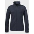 Fleecejacke SCHÖFFEL "Ski Fleece Jk Style Pine WMS" Gr. 36, blau (8820, blau) Damen Jacken