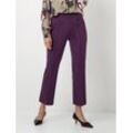 Bundfaltenhose TONI "Jenny Kick 7/8" Gr. 38, N-Gr, lila (dark purple) Damen Hosen in 78 Länge