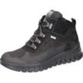 Trekkingschuh WALDLÄUFER "H-BIGGI", Damen, Gr. 6 (39), schwarz, Gummi, Textil, Synthetik, Nubukleder, Veloursleder, unifarben, sportlich, Schuhe, Outdoorboots, Winterstiefelette in Bequemweite G (=weit), TEX