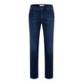 5-Pocket-Jeans BRAX "Style CADIZ TT", Herren, Gr. 36, Länge 30, blau (dunkelblau), 83% Baumwolle, 16% Polyester, 1% Elasthan, Jeans