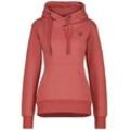 Kapuzensweatshirt ALIFE & KICKIN "Damen SarahAK A" Gr. L, rot (astro dust melange), Damen, 50% Baumwolle 50% Polyester, Sweatshirts, Hoodie Kapuzenpullover, Sweatshirt mit Kapuze und Kängurutasche