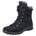 Winterboots RIEKER Gr. 36, schwarz Damen Schuhe Schnürboots, Stiefelette mit wasserabweisender riekerTEX-Membran