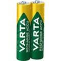 2 VARTA Akkus RECHARGE ACCU Power Micro AAA 1.000 mAh