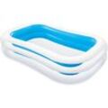 Swim Center Familien Pool Kinderpool Swimmingpool Planschbecken Blau 56483 - Intex