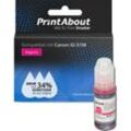 PrintAbout Druckerpatrone kompatibel mit Canon GI-51M - Magenta