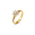 585 Gold-Ring mit 31 Brillanten - Gold - Gr.: 17