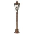 Elstead - English Bridle - 3 Light Medium Outdoor Poller Light British Bronze IP44, E14